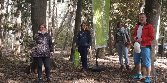 wandelcoaching in het bos