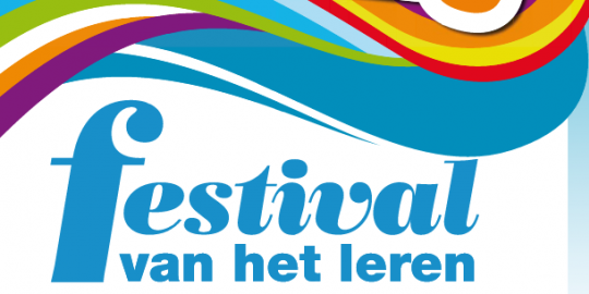 Logo festival van het leren